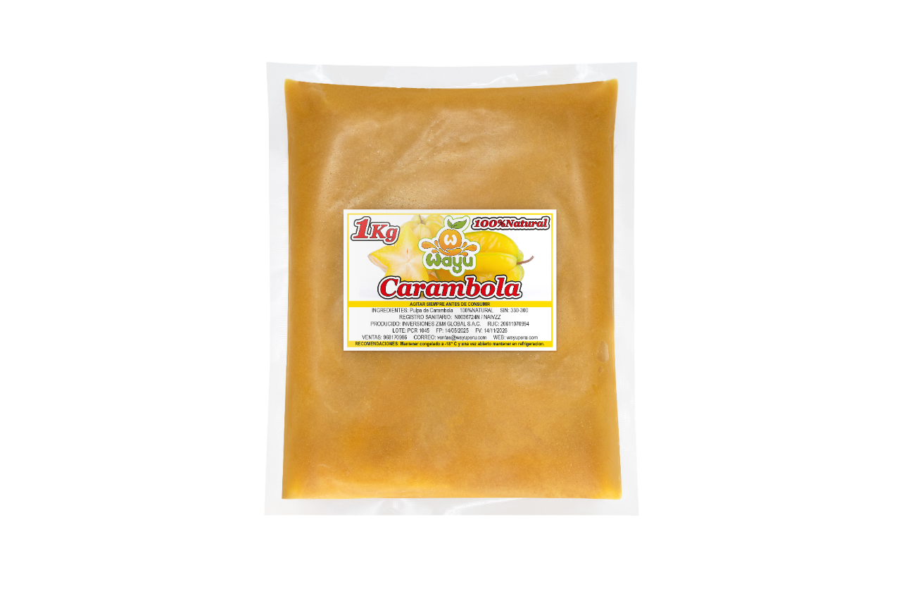 Pulpa de Carambola WAYU