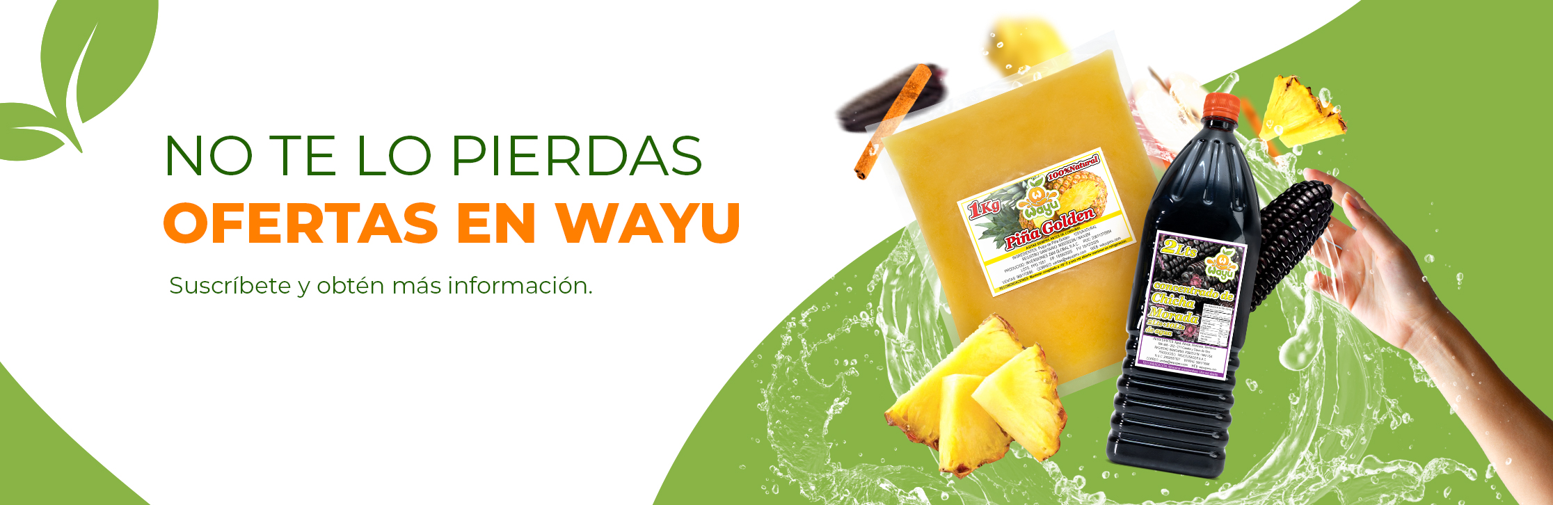 No te pierdas ofertas en WAYU